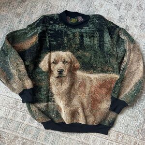 Dog Golden Retriever Labrador Puppy “Sugar Street Weavers” sweatshirt onesize